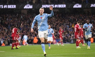 Trực tiếp Man City vs Liverpool 1-0 (H1): Haaland lập công