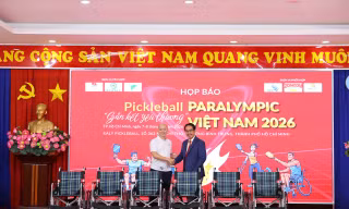Lan tỏa yêu thương ở Giải Pickleball Paralympic Việt Nam 2026