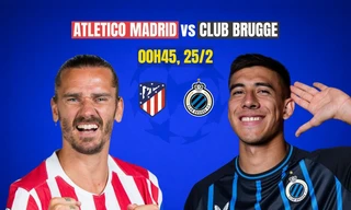 Nhận định Atletico Madrid vs Club Brugge, 00h45 ngày 25/2: Sức mạnh sân nhà