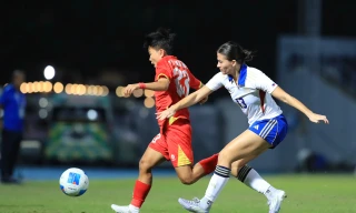 Trực tiếp Nữ Việt Nam vs Nữ Philippines 0-0 (H1): Vạn Sự bỏ lỡ cơ hội ghi bàn