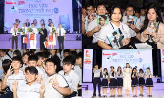 "Chiến thần Ngữ Văn" Đinh Hằng "đổ bộ" sân trường: Giỏi Văn trong thời đại AI cần bí kíp gì?