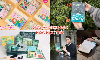 Quà tặng bạn đọc: Phụ kiện xinh từ nghệ sĩ nhí, sách hay cho "lính mới" đi làm