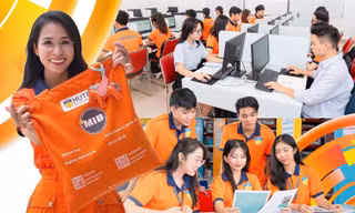 Sinh viên trong giờ thực tập.