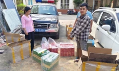 Khởi tố 21 đối tượng vận chuyển, buôn bán thuốc lá nhập lậu