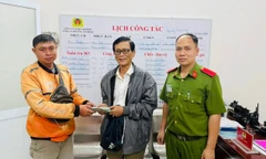Một người dân nhờ công an đã nhanh chóng tìm được 100 triệu đồng đánh rơi 