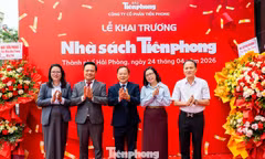 Khai trương nhà sách Tiền Phong tại Hải Phòng