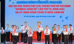 Vinh danh, khen thưởng các thầy cô phụ trách Đội giỏi ở TPHCM