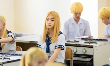 Phim học đường của Nhật gây chú ý khi có đến 20 nhân vật nhuộm tóc vàng