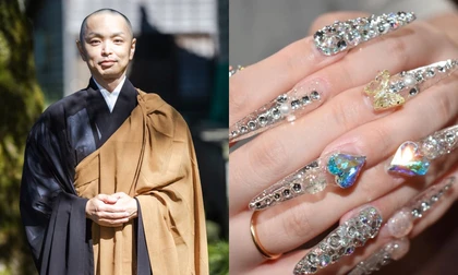 Nhà sư Nhật Bản mở tiệm làm móng ngay trong chùa, khách chờ cả tuần để đặt lịch