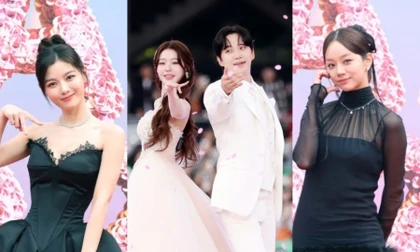 Thảm đỏ AAA 2025: Junho - Wonyoung như hoàng tộc, Yoo Jung gợi nhớ Ah Jin