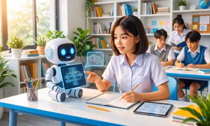 Biến AI thành "gia sư" 24/7 miễn phí: Dùng thế nào để tiến bộ thay vì "mất gốc"?