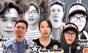 Dàn nghệ sĩ, producer S•HUBE Label gửi lời chúc mừng sinh nhật Hoa Học Trò