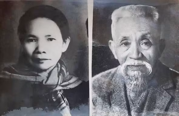 Tổng Bí thư Nguyễn Văn Linh và hai ông bà Nguyễn Thị Kỳ - Tôn Gia Chung. (Ảnh tư liệu gia đình Cảnh Hoàng)