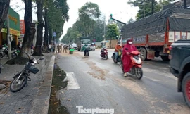 Tràn dầu ra đường, hàng chục người té ngã ở TPHCM