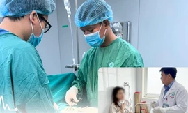 Cứu sống người phụ nữ bị dao đâm thủng cổ