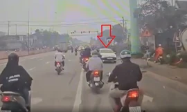 Phạt nặng tài xế lái ô tô ngược chiều ở TPHCM