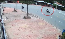 Camera ghi lại tai nạn thương tâm khiến nam công nhân tử vong ở TPHCM 