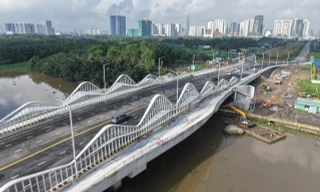 Khánh thành đường Liên Phường, 'giải cứu' kẹt xe nút giao lớn nhất TPHCM