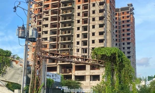 Cảnh tả tơi ở dự án Kingsway Tower, lừa bán cho gần 500 khách hàng 