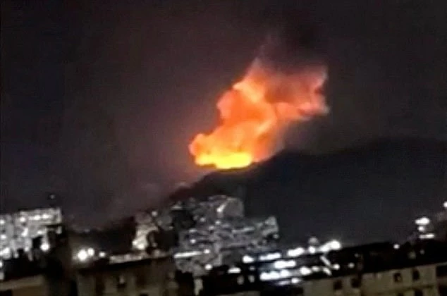 Nhiều tiếng nổ vang lên ở thủ đô Venezuela