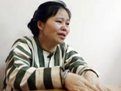Tử tù Nguyễn Thị Tiến: 