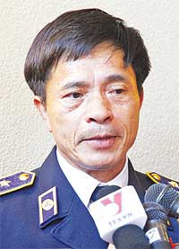 Trung tướng Phạm Đức Lĩnh.3 ảnh: N.H 