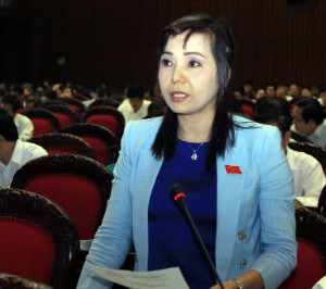 Đại biểu Đào Thị Xuân Lan. Đại biểu Đào Thị Xuân Lan