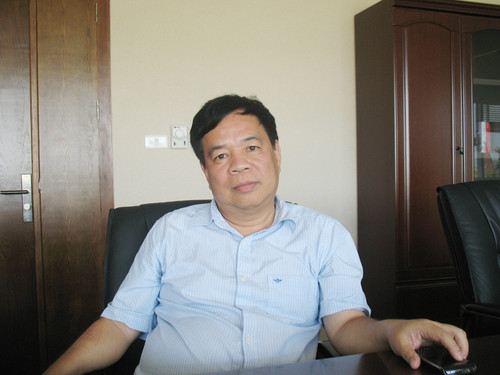 Ông Đoàn Quốc Việt . Ảnh: Bảo Khánh Ông Đoàn Quốc Việt