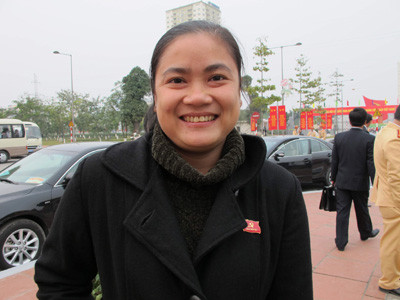 Đại biểu Đỗ Thị Thu Thảo Đại biểu Đỗ Thị Thu Thảo