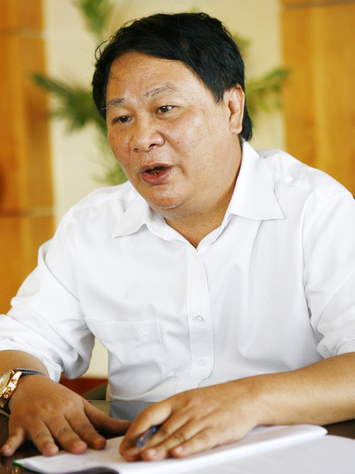 Ông Trần Quang Vũ - Tổng Giám đốc điều hành tập đoàn Vinashin