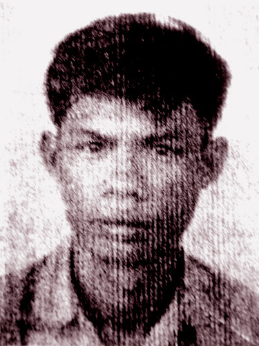 Tội phạm Quách Văn Khá . Ảnh: chụp từ hồ sơ của Công an (Thanh niên) Tội phạm Quách Văn Khá