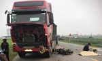 Va chạm xe đầu kéo, tài xế đi xe máy tử vong