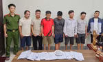 Bắt ổ nhóm đánh bạc tại bãi nổi giữa sông Lam