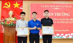 Khen thưởng hai nam sinh dũng cảm cứu nữ sinh nhảy cầu