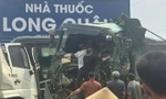Tai nạn liên hoàn trên Quốc lộ 1A, tài xế xe tải tử vong trong cabin