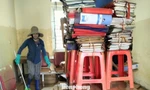 Nhiều trường học ở Nghệ An chìm trong biển nước