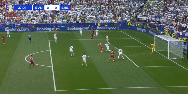 Serbia thoát thua Slovenia nhờ bàn thắng phút 90+5 ảnh 12