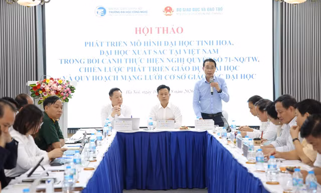 Ba trường đầu tiên đăng kí trở thành đại học tinh hoa