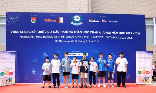 Huy chương Vàng quốc tế 2025 thử sức lần 2 tại sân chơi AIMO 2026