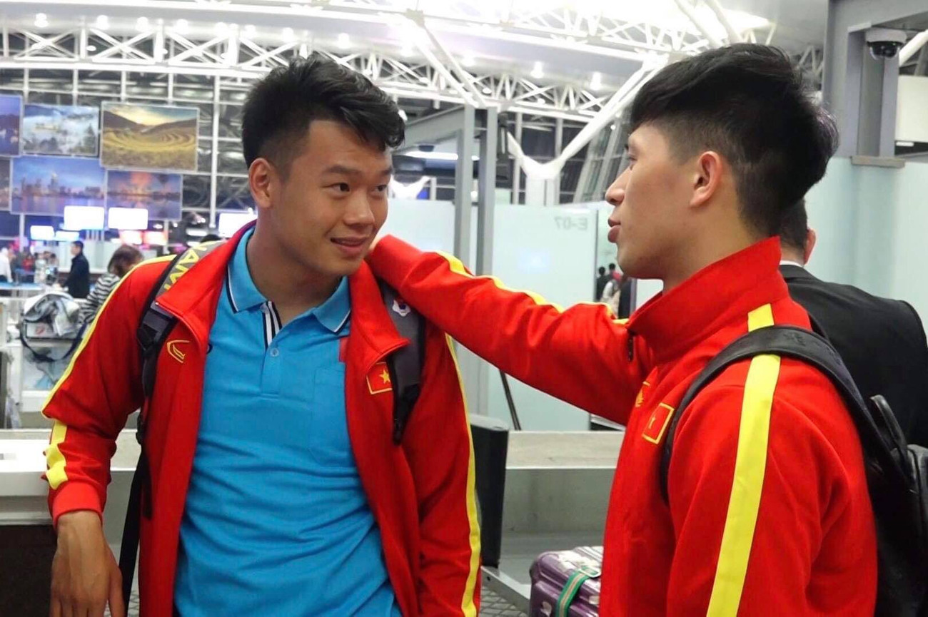 U23 Việt Nam sang Hàn Quốc tập huấn lúc nửa đêm ảnh 9