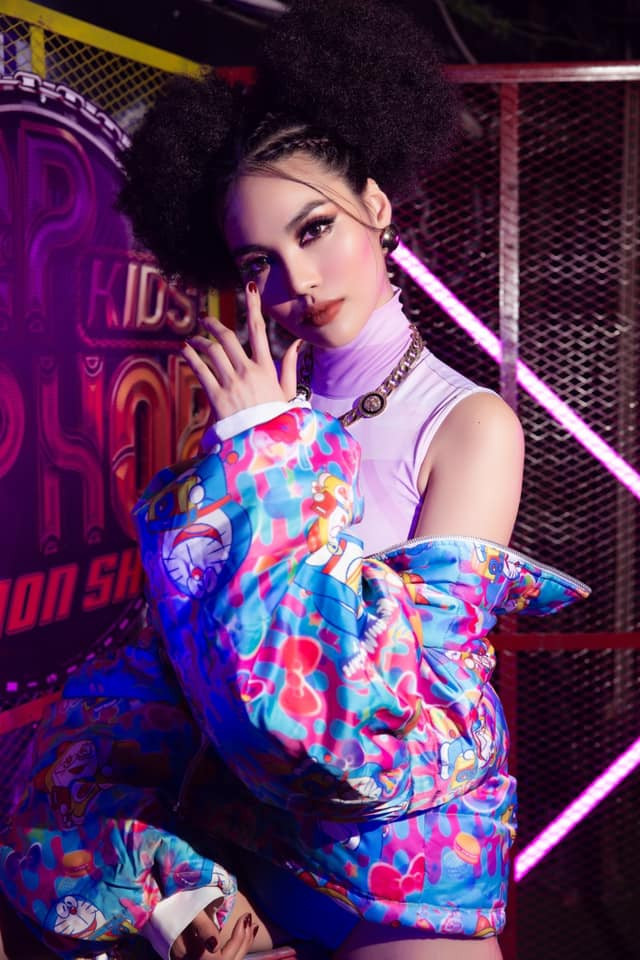 Lan Khuê ngầu với style Hip-Hop, Người đẹp Thể thao Phù Bảo Nghi trễ nải gợi cảm ảnh 2