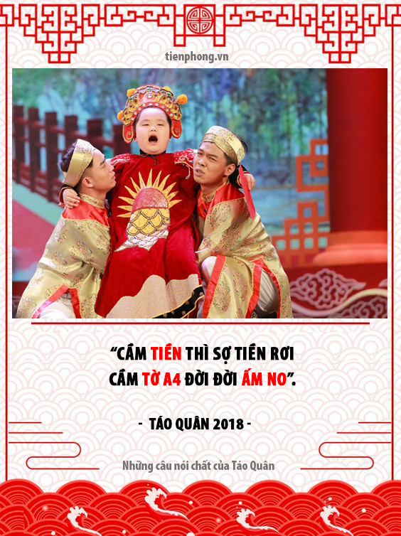 Loạt phát ngôn 'chất như nước cất' chỉ có ở Táo Quân ảnh 10