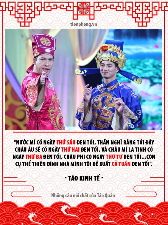 Loạt phát ngôn 'chất như nước cất' chỉ có ở Táo Quân ảnh 8