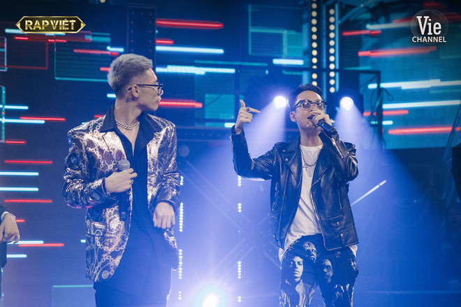 Tại đêm Chung kết Rap Việt, MCK và JustaTee đã có một màn kết hợp Rap melody "đỉnh của chóp". JustaTee nói gì khi MCK tuyên bố muốn giỏi hơn mình, trở thành người giỏi nhất? ảnh 1