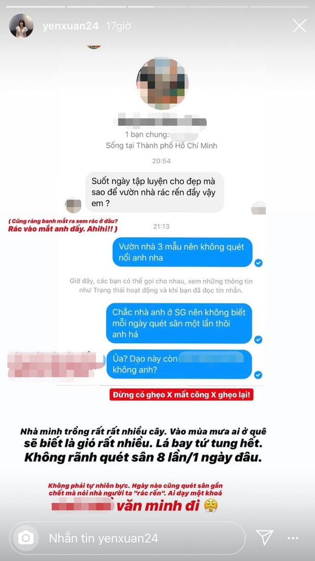 Yến Xuân đáp trả khi bị mỉa mai ở bẩn. Bị mỉa mai ở bẩn, bạn gái Lâm Tây đáp trả cực ‘gắt’ ảnh 1