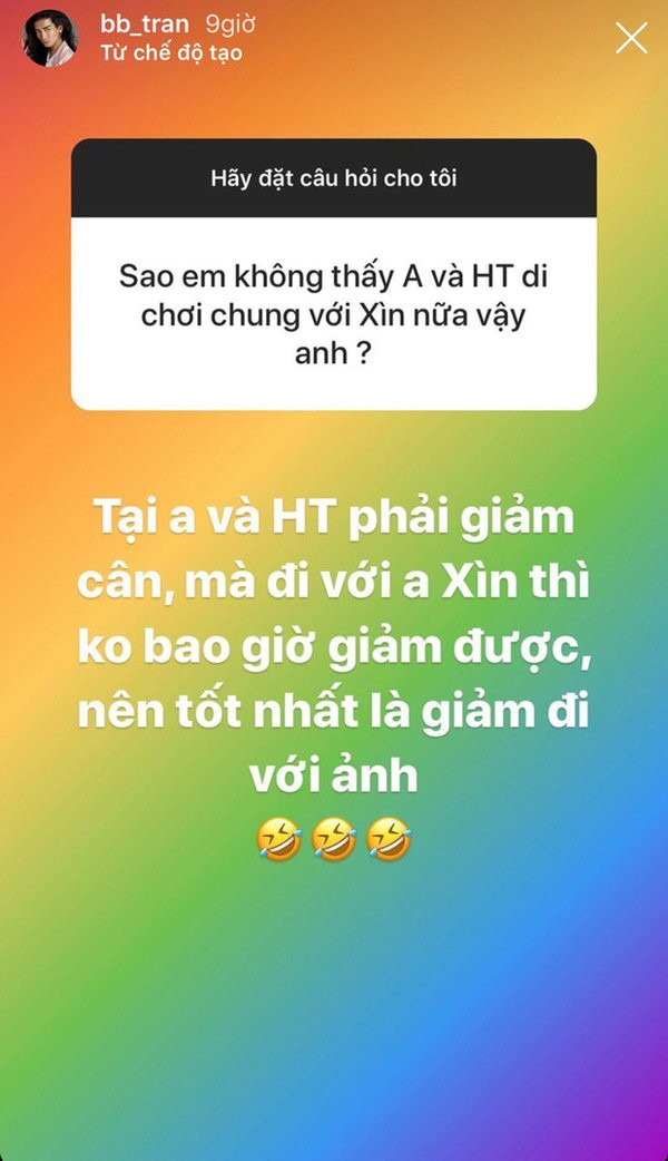 BB Trần giải thích việc tạm "nghỉ chơi" với Trần Thành. Fan té ngửa trước nguyên nhân khiến hội bạn thân Trấn Thành - BB Trần dường như “toang” ảnh 4