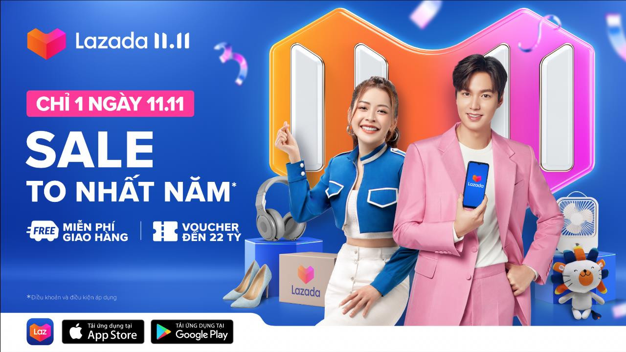 * Các thông tin khuyến mãi trên hình chỉ áp dụng cho Lazada Việt Nam Lee Min Ho hợp tác cùng Chi Pu trong dự án mới ảnh 2