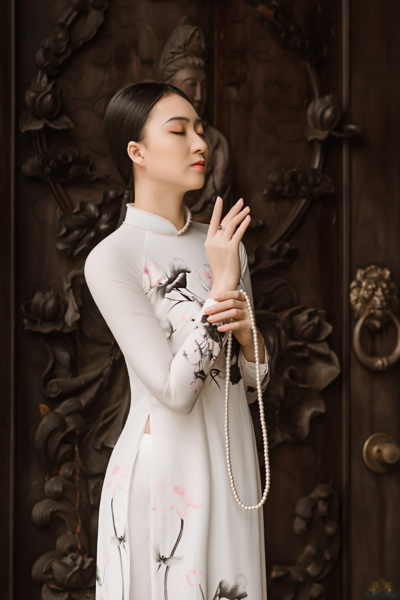 2 cô gái lọt Top 5 Người đẹp Thể thao HHVN 2020 ‘đọ sắc’ với áo dài ảnh 4