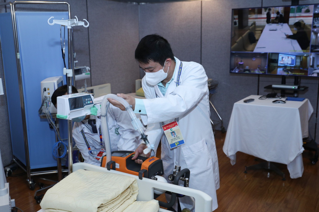 Phòng chăm sóc đặc biệt phục vụ Đại hội lần thứ XIII của Đảng ảnh 8