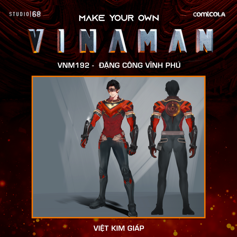 Top 25 thiết kế trang phục siêu anh hùng VINAMAN, thế này gia nhập Avengers cũng được nhỉ! ảnh 14